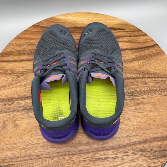 Nike Free 5.0 Shoes Womens Size 8.5 Gray Running Comfort Walking Gym Sneakers - Picture 5 of 8